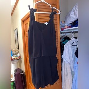 Black H&M Romper with pockets size 6